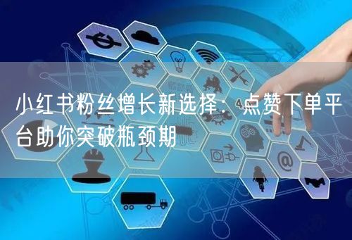 小红书粉丝增长新选择：点赞下单平台助你突破瓶颈期