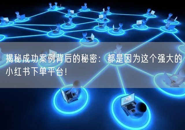 揭秘成功案例背后的秘密：都是因为这个强大的小红书下单平台！