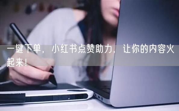 一键下单，小红书点赞助力，让你的内容火起来！