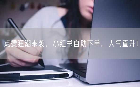 点赞狂潮来袭，小红书自助下单，人气直升！