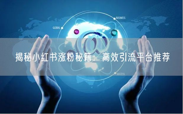 揭秘小红书涨粉秘籍：高效引流平台推荐
