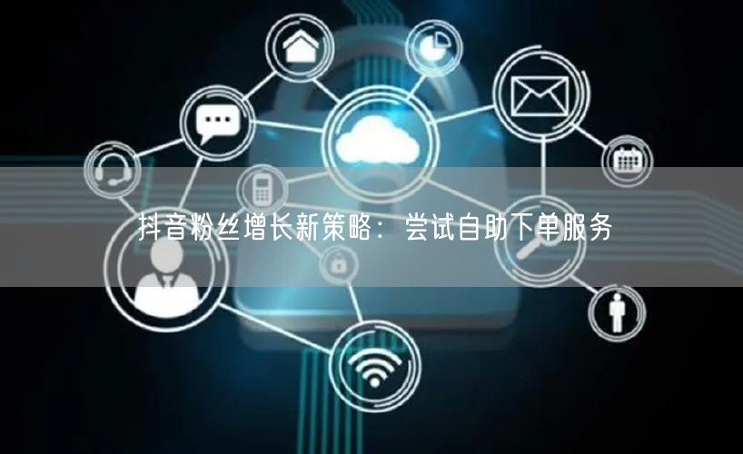 抖音粉丝增长新策略：尝试自助下单服务