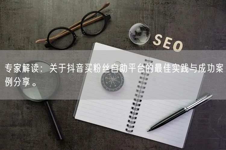 专家解读：关于抖音买粉丝自助平台的最佳实践与成功案例分享。