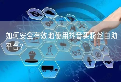 如何安全有效地使用抖音买粉丝自助平台？