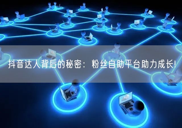 抖音达人背后的秘密：粉丝自助平台助力成长!