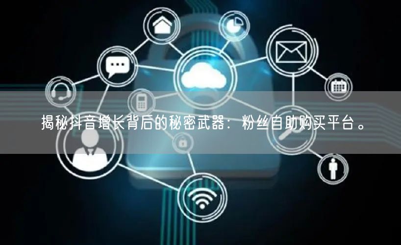 揭秘抖音增长背后的秘密武器：粉丝自助购买平台。