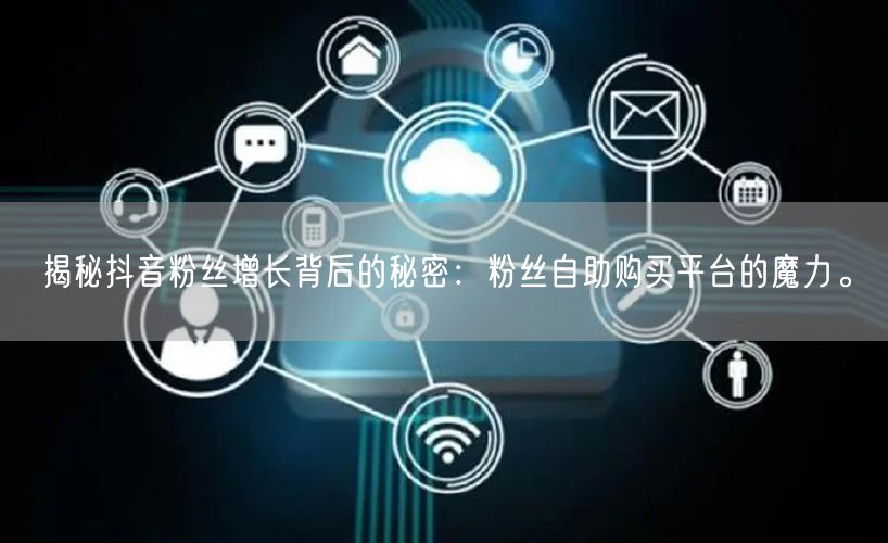 揭秘抖音粉丝增长背后的秘密：粉丝自助购买平台的魔力。