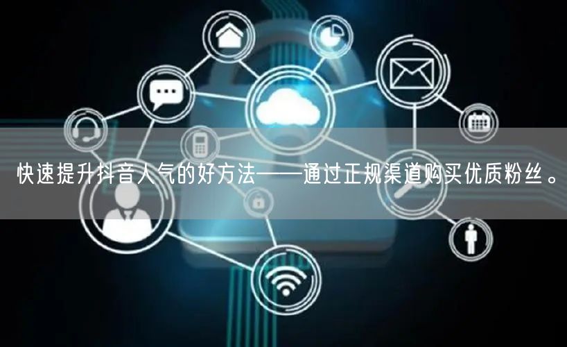 快速提升抖音人气的好方法——通过正规渠道购买优质粉丝。